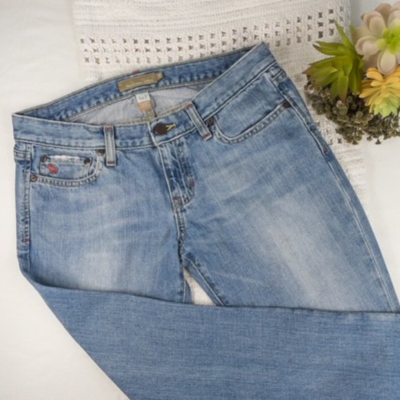 American Eagle Outfitters Denim - American Eagle Stretch Flare Hipster Jeans, Size: 10 Reg